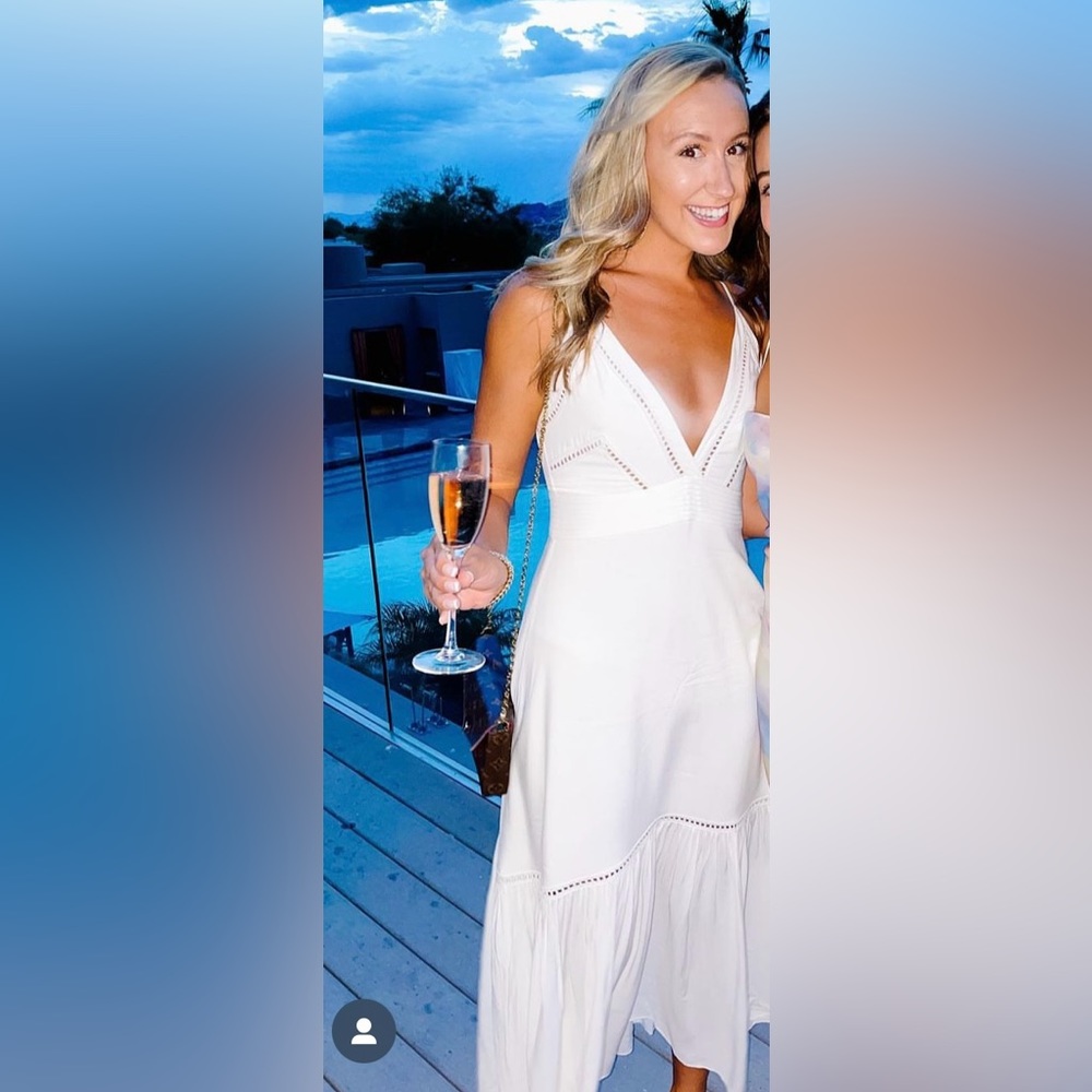 Ellsworth and Ivey Ivory Dress
